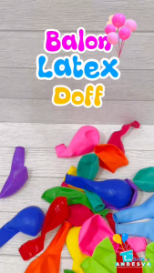 Balon Doff Per Pack Isi 50 / Balon Doff 12 Inch / Balon Polos / Balon Latex Doff / Balon Dekorasi