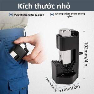 HUHAO | Bộ Dụng Cụ Bấm Đầu Cos Đồng Lò Xo HUHAO Di Động Dùng Cho Dây Điện Ắc Quy Xe Hơi 8AWG-4/0AWG