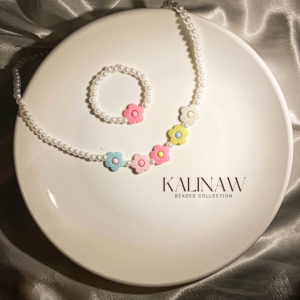 KALINAW Cute Pearl & Flower Candy Colored Pastel Necklace & Bracelet Set: A Complete Guide