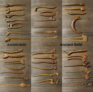 Wooden Comb Collection Ancient Style Sandalwood Hairpin Wooden Accessories Traditional Hair Accessories No Brand Registered