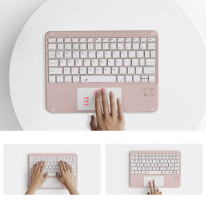 zoyu | Drop-Proof Full Cover Protective Case with Keyboard Bluetooth Stand Pencil Slot