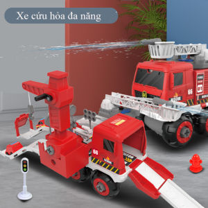 Đồ chơi xe cứu hỏa đa năng 4in1 L434 mới nhất 2023