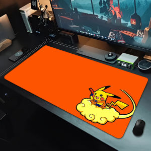 Bandai | Mouse Pad Professional E-sports Gamer Speed Pokemon Pikachu Mousepad Gaming Non-Slip Extended Keyboard Desk Mat Notbook Mousepad