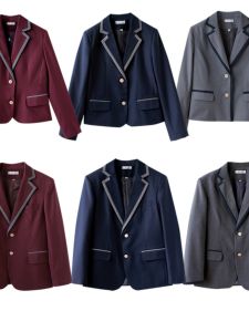 Korean Style Student Uniform Jacket British College Wind Coat Top Couple Clothes Passport Photo Class Uniform