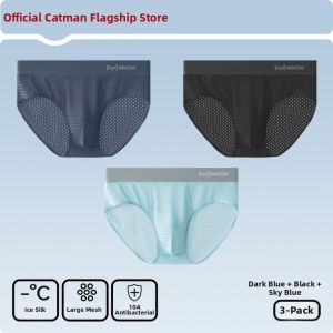 MiiOW | Icy Silk Mens Briefs Antibacterial