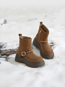 Winter Fashion Leisure Thick Soled High Top Boot