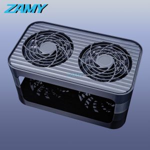 Universal Game Router Heat Sink Dual 14cm Blade Fan Mini Host Heat Sink ZAMY LS200 New Condition Computer Hardware