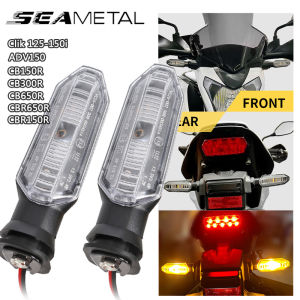 1pair Motorcycle Turn Signal Lights Amber Yellow LED Signal Lamp Auxiliary Light Universal for Honda click Kawasaki Yamaha