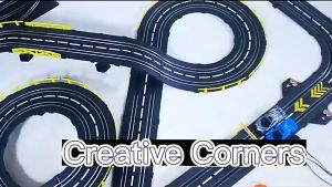 Super Race Track Toy Car For Boys Electric High Speed Vehicle Slot Toys Double Track Racing