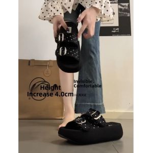 XUJIA | Elevating Slip-On Bockstieg Sandals