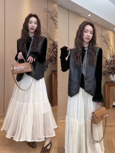 XUECAIQI | Graceful Spring Outfit Set Three Pieces
