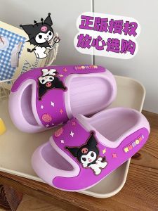 Adorable Cartoon EVA Anti-slip Soft Bottom Baby Girls Slippers Home Comfortable Casual Summer Shoes for Kids Universal Use