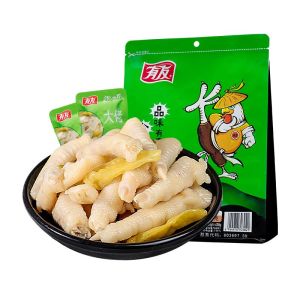 มีเพื่อนก้ามแช่พริกไทยฟีนิกซ์ก้ามพริกภูเขารสชาติ428กรัมอิสระกรงเล็บไก่กระเป๋าขนาดเล็กตุ๋นขนมขบเคี้ยวแบบสบายๆ