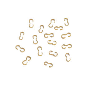 10 chiếc 14k đồng thau mạ Vàng Khóa 3 chiều cho trang sức làm Vòng Cổ Vòng tay tự làm