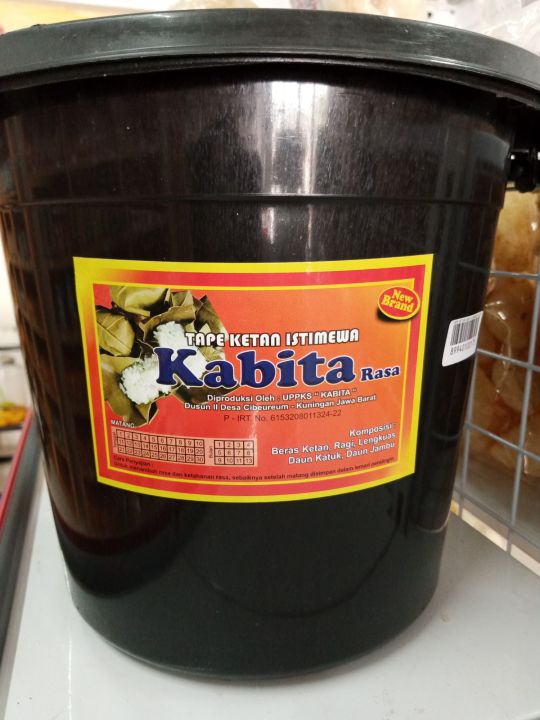 Tape ketan kabita ember isi 100 Lazada Indonesia