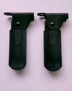 Sturdy Foldable Anti‑Slip Foot Pegs Foot Rest Pedal Comfort Accessory for Electric Bike Motorcycle