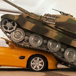 Heng Long 2.4G Remote Control Tank 1/16 German King Tiger Henschel Battle RC Tank 7.0 Advanced Version with Metal Track and Metal Wheels