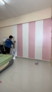 ขนาดกว้าง45cm ยาว10เมตร wallpaper วอลเปเปอร์ติดผนัง สติ๊กเกอร์ติดผนัง ลายอิฐ ลายคลาสสิค กันน้ำ วัสดุpvc ติดง่ายมีกาวในตัว