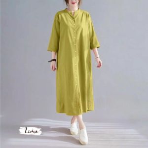 Midi Dress Jumbo Bigsize Wanita Terbaru PATRIA