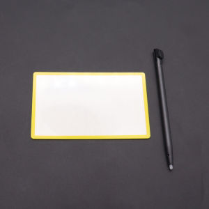 Top Upper LCD Screen Lens Plastic Cover & Touch Stylus Pen For 2DS Repair Part