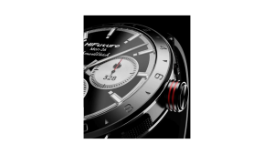 HiFuture Flex2 Silver Smartwatch 1.39-inch FHD display wireless calling capability and extended battery life.