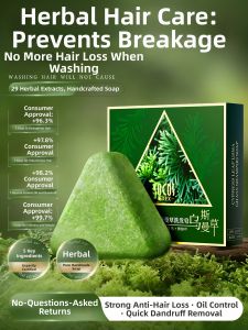 SOCUS | Herbal Solid Shampoo Anti-Dandruff Oil Control