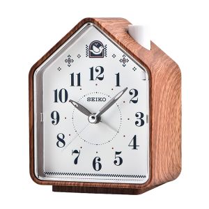 Chinese Version Seiko Japanese Seiko House Alarm Clock Mute Cuckoo Bell Boys and Girls Kids Dedicated Bedside