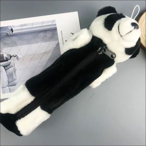 Hộp Đựng Bút Chì Hình Gấu Trúc Dễ Thương Bằng Vải Nỉ Hộp Đựng Đồ Dùng Học Tập Cho Trẻ Em Quà Tặng Kỷ Niệm Văn Hóa Sáng Tạo