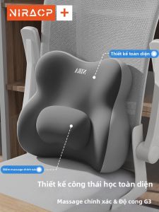 NIRA | Electric Massage Lumbar Support Cushion for Office Chair
