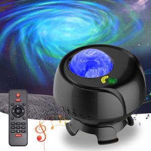 Đèn Led Thiên Hà V10 Lốc Xoáy Nháy Theo Nhạc Tích Hợp Loa Bluetooth Đèn Trang Trí Phòng Ngủ Đèn Phòng Bay (JA Shop)