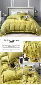 Luxury Simple Style Bedding Set
