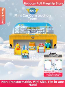 Robocar Poli | Transformable Construction Truck Set For 3 To 12 Year Olds