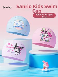 Mesuca | Waterproof Ear Protection Swim Cap Set For Girls