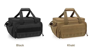 14-inch Tactical Work Tool Bag Durable Multifunctional Handbag Reinforced Bottom Large Capacity Waterproof Tool Storage Bag