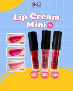 SR12 Lipcream SR01 SR04 SR13 2 gram Lipstick Lip Cream Mini Series Tahan Lama BPOM