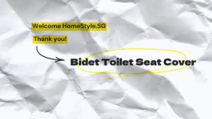 SG STOCK Non-Electric Bidet Toilet Seat Cover Anti-Slam Closing Toilet Bowl Seat Cover with Soft Closing Manual Control