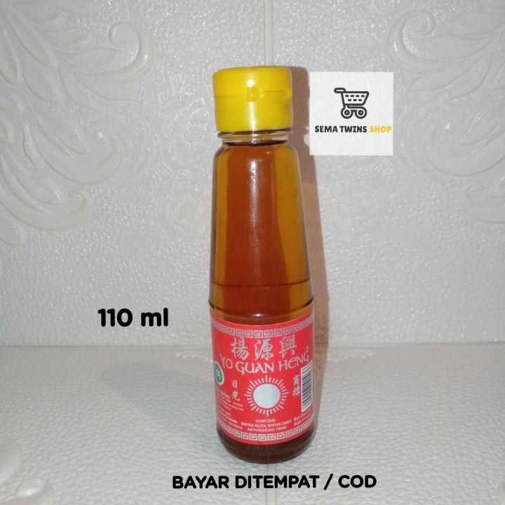 Minyak Wijen Matahari Yo Guan Heng Sesame Oil 110ml Halal Lazada