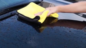 【SHOPLUS】Microfiber Towel Car Wash Car Cleaning Drying Cloth Microfiber Car Cleaning High Water Absorption Towel Multipurpose Plush Wax Polish Cloth Kain Lap Kereta AM1005