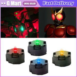 DIY Modeling Magnetic Control LED Lamp Magnetron Switch Animation Figure plus Light Gundam Model Wireless Light Without Battery