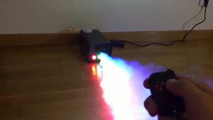 Mesin Fogging Disinfektan Nyamuk / Alat Smoke Asap Fogger RGB LED 500W