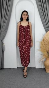 Yans Lobek Panjang Wanita Motif Daster