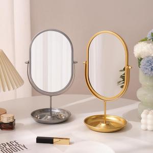 Home Table Top Oval High Aesthetics Makeup Mirror