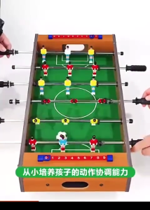 PASAR ASEMKA13 - Mainan Board Meja Sepak Bola Mini Soccer Table Football Game Set Mini No.2344