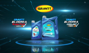 GRANTT ELECTRA BRAKE FLUID DOT 4 EV (ELECTRIC VEHICLE) [COLOUR: BRIGHT AMBER DOT4] (1L)