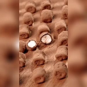 【味睿谷得】绵绵巧克力豆 抹茶味 黑巧克力夹心棉花糖 抖音同款 52g