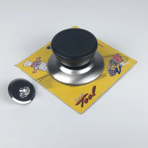 Tay cầm nắp nồi núm nắp nồi chống bỏng thông dụng bằng thép không gỉ nút nồi hấp chảo rán