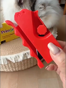 [1pc] Alat Pemotong Karton Desain ringkas mudah digunakan menghemat waktu dan tenaga Pemotong tiang garukan kucing