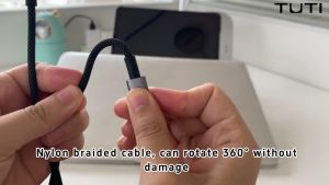 TUTI Kabel Data 5.0A 48V Fast Charging Type C to Type C/USB to Lightning PD 240W 1.8M