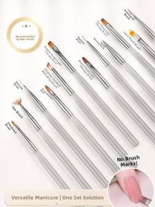 MONLEYTA | Beginner Nail Art Brush Set Full 2025 New Tool Japanese Style Color Painting Line Pulling Universal Diffusion Phototherapy Pen