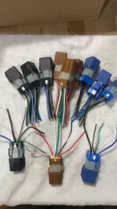 COMBO 10 rơ le ô tô 4 chân 5 chân 6 chân có dây. Điện 12v